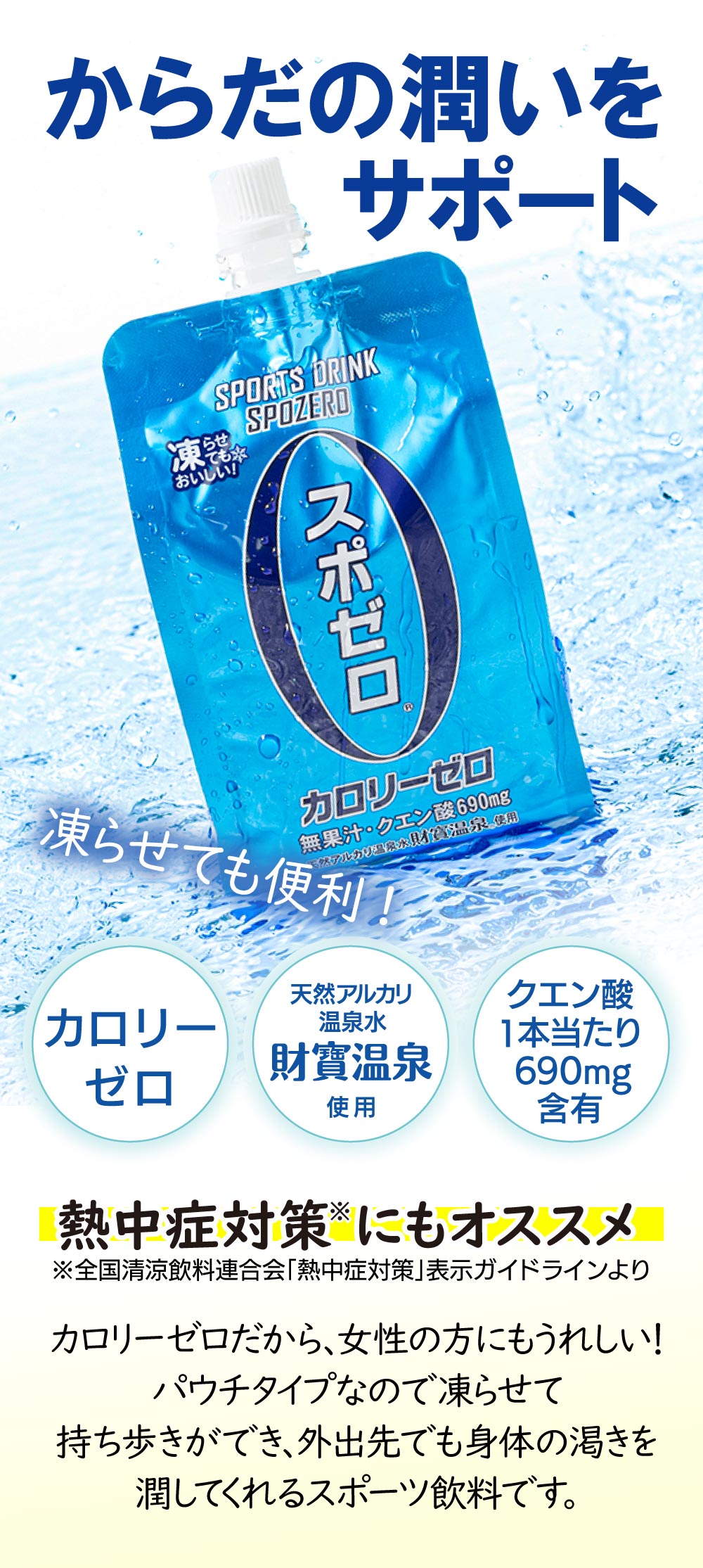 からだの潤いをサポート