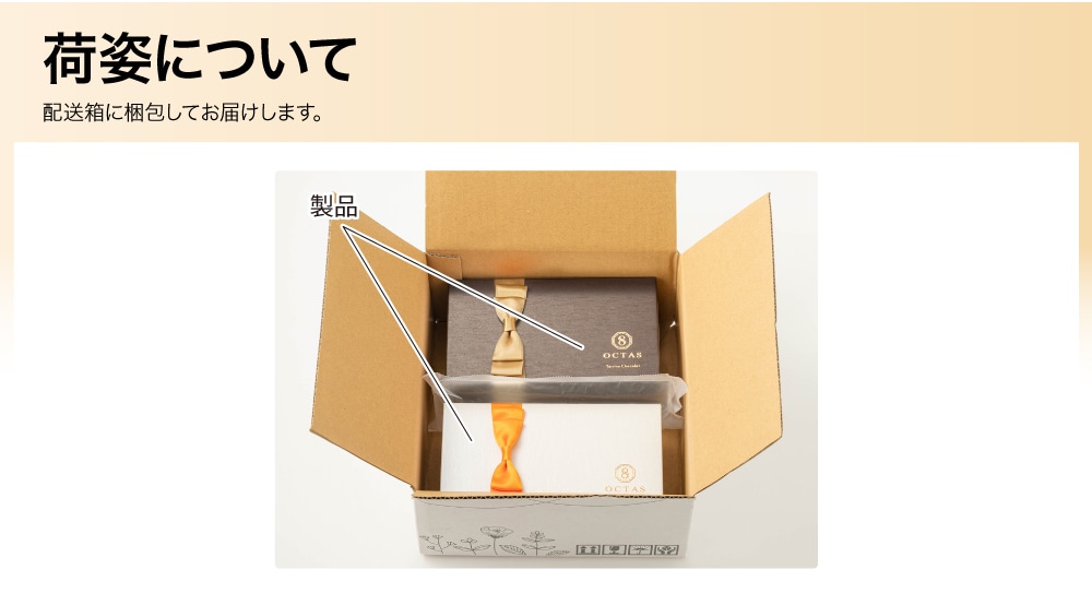 スイーツセット荷姿