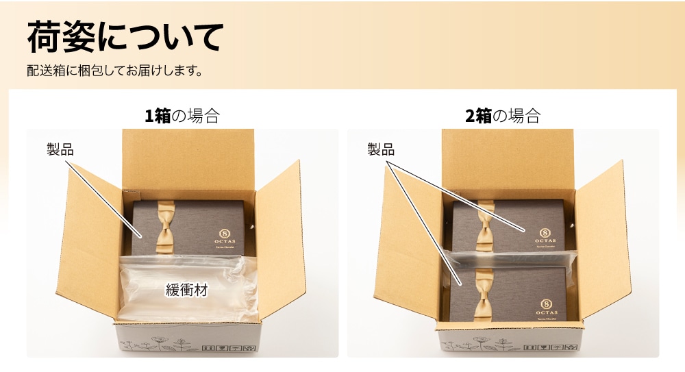 テリーヌショコラ荷姿
