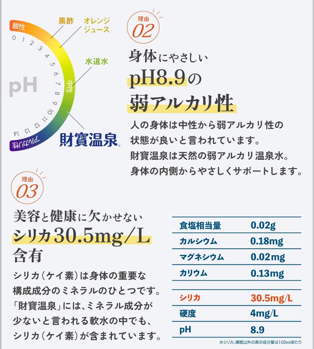 財寶温泉について
