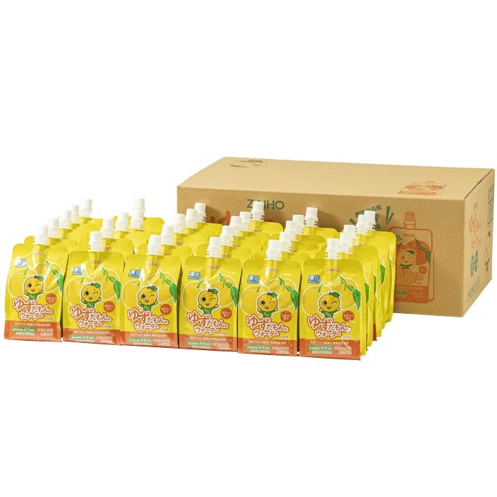ゆずだもん。ウォーター パウチタイプ 300g×30本 パウチ（300g×30本）