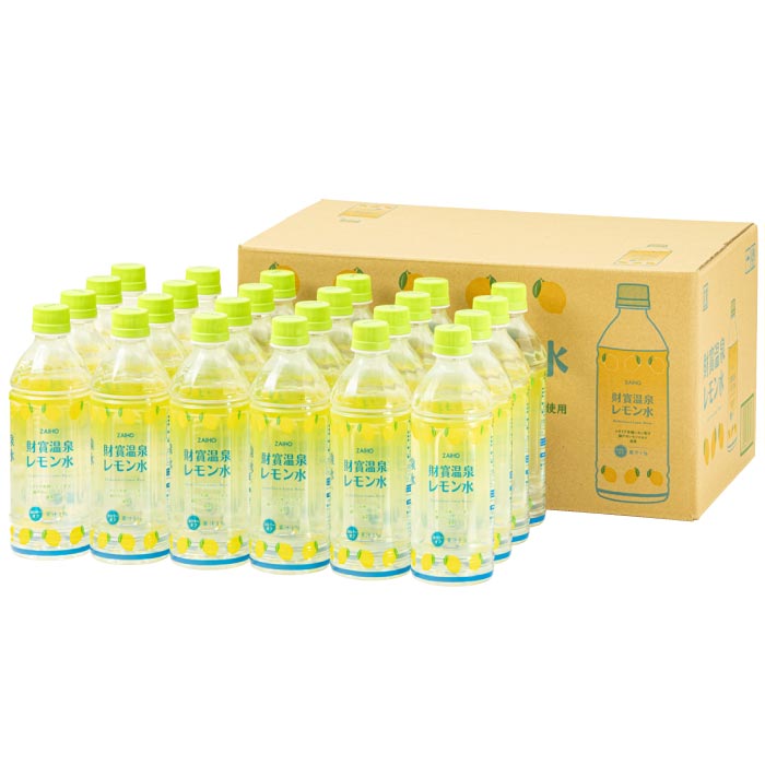 財寶温泉レモン水 500ml×24本