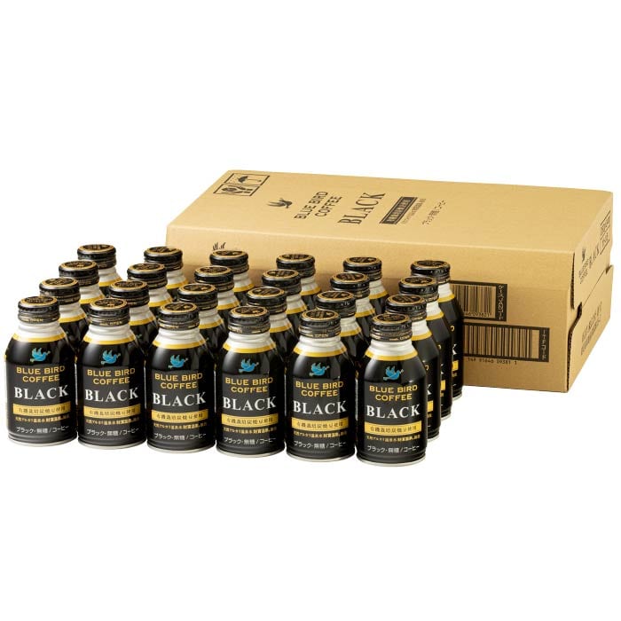 ブルーバードコーヒーブラック [ボトル缶]　260g×24本