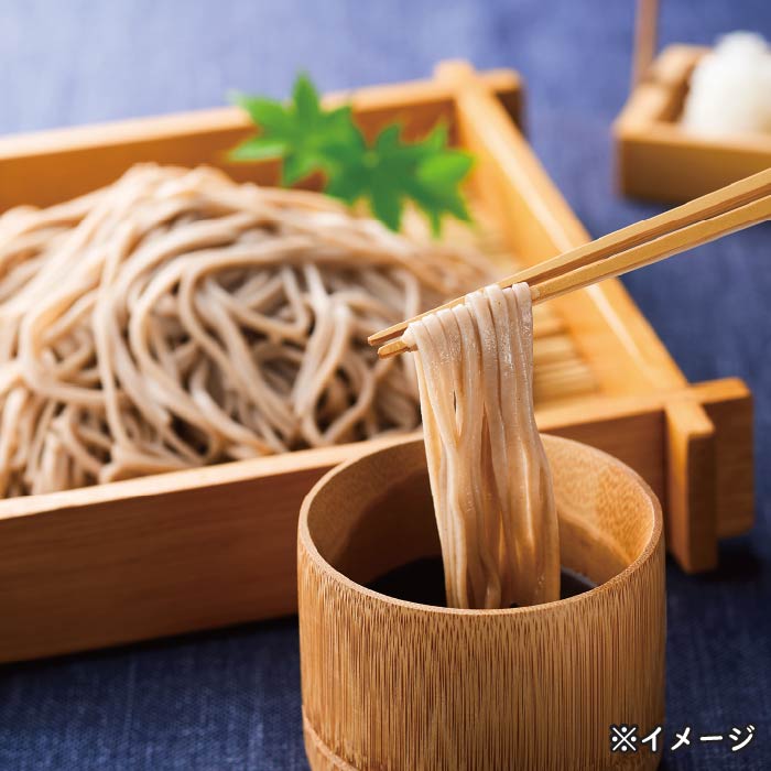 国産本十割そば6食セット【半生麺】