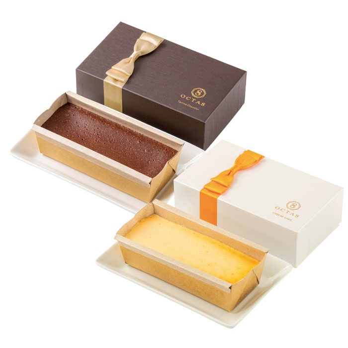 オクタス　テリーヌショコラとチーズケーキ各１本