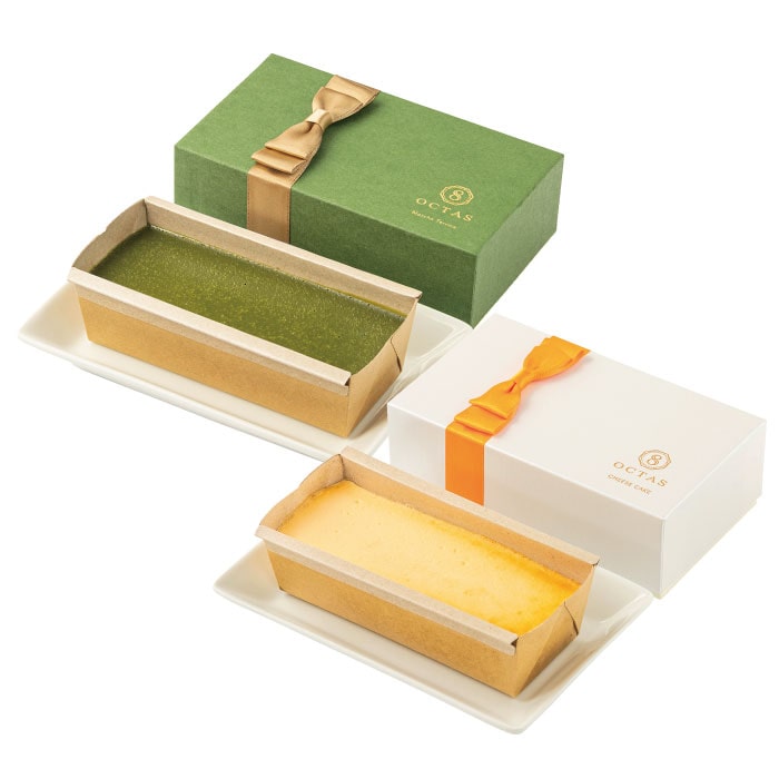 オクタス　チーズケーキと抹茶テリーヌ各１本