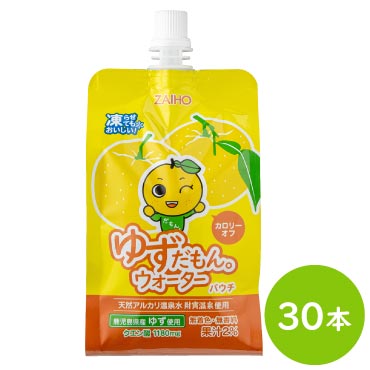 ゆずだもん。ウォーター パウチタイプ 300g×30本 パウチ（300g×30本）