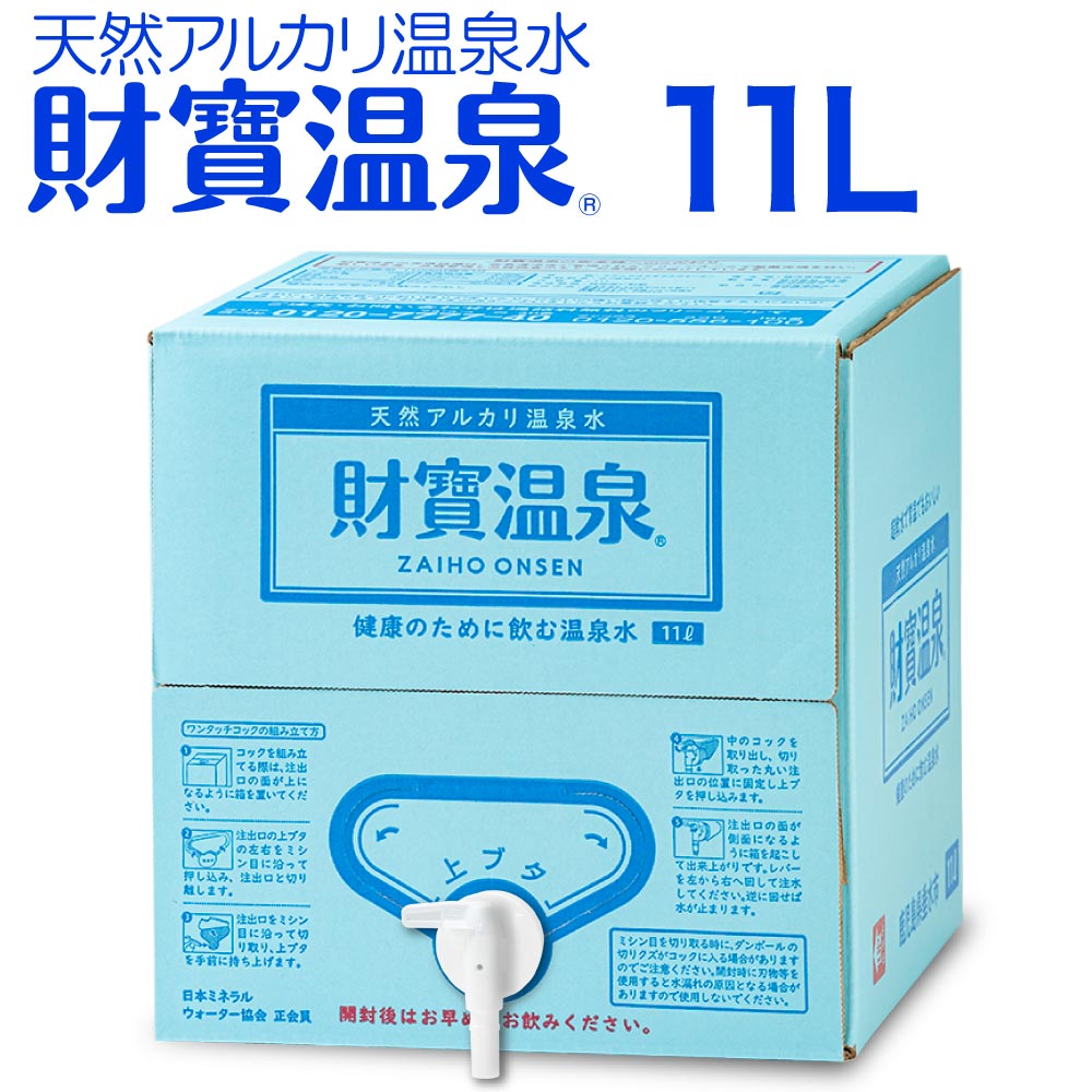 財寶温泉11L入箱 11L×1箱
