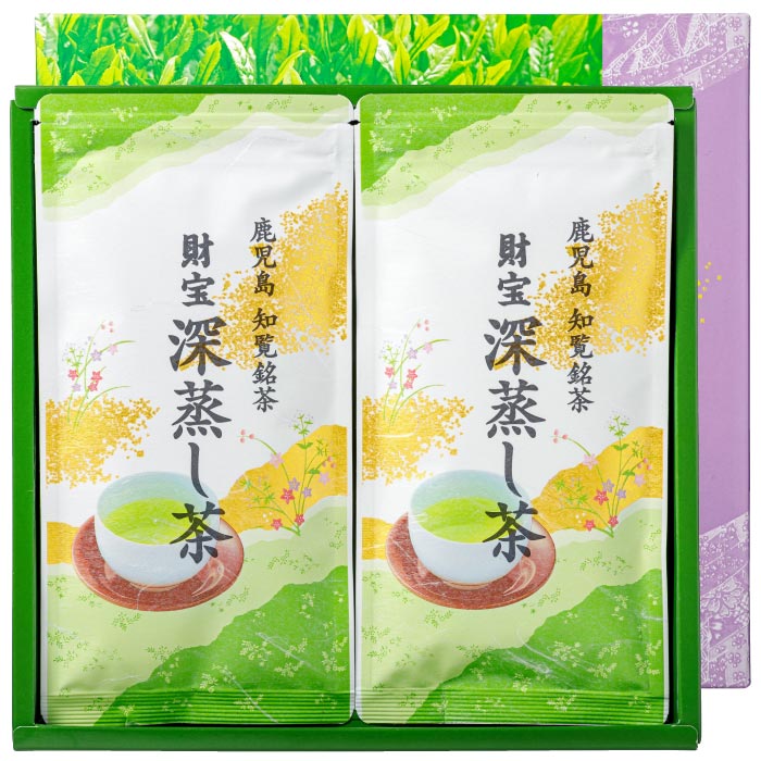 深蒸し茶(100g×2袋)化粧箱入
